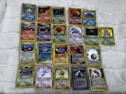 Vintage RARE Lot Of 21 Pokemon Cards Holo Reverse Holo - Image 1