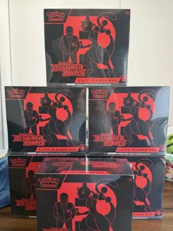 Factory Sealed - Pokemon Scarlet & Violet Destined Rivals Elite Trainer Box ETB - Image 1