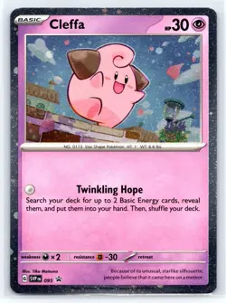 CLEFFA SVP 095 BLACK STAR PROMO POKEMON (COSMOS HOLO, NM) - Image 1