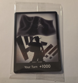 Bandai One Piece Card Game DON!! Don!! Card "Your Turn +1000" English Regular - Image 1