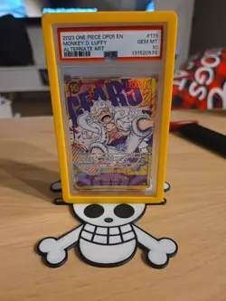 Monkey D Luffy PSA 10 One Piece OP05-119 Gear 5 Alternate Art SEC English 2023 - Image 1