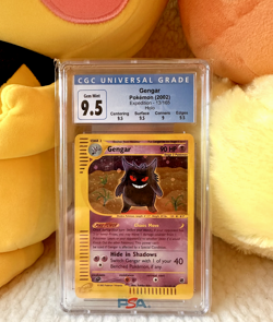 POKEMON TCG EXPEDITION GENGAR HOLO RARE 13/165 9.5 GEM MINT GRADE - Image 4