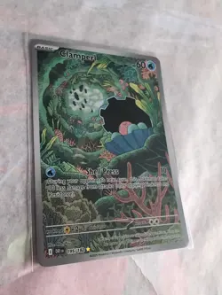 Pokemon TCG Clamperl Card Destined Rivals Illustration Rare, Card 195/182 - Image 3