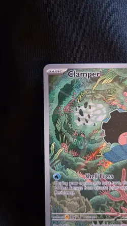 Pokemon TCG Clamperl 195/182 Illustration Rare - Destined Rivals NM - Image 2