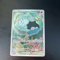 Pokemon TCG Clamperl 195/182 S&V Destined Rivals NM - Image 1