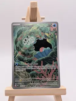 Pokemon TCG Clamperl 195/182 Illustrated Rare Destined Rivals NM - Image 1