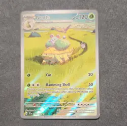 Grotle 164/162 SV05: Temporal Forces Illustration Rare Holo 120 HP English - Image 1