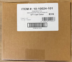 Pokemon TCG Prismatic Evolutions POSTER COLLECTION CASE Factory Sealed 6 box - Image 1