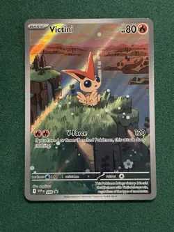 Victini - Illustration Rare | Pokemon Scarlet & Violet Promo | TCG SVP #208 - Image 1