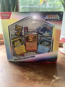 Pokemon TCG Prismatic Evolutions Poster Collection - New - Factory Sealed! - Image 1