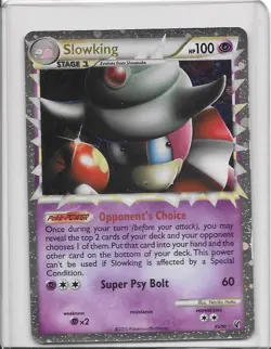 The Pokemon Company Slowking PRIME 85/90 Undaunted Holo Eng 100 HP 2010 - Image 1
