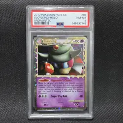 2010 Pokemon: SLOWKING 85/90 - Holo [Prime] - [HGSS Undaunted Set] - NM/MT PSA 8 - Image 1