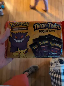 Nintendo Pokemon TCG BOOster Trick Or Trade Trading Card Game - 120 Cards 820650850783 - Image 1