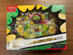 Pokemon TCG Mega Meganium ex Box Kit Ascended Heroes Promo Oversized Card - Image 1