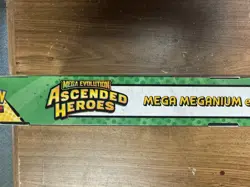 Pokemon TCG Mega Meganium ex Box Kit Ascended Heroes Promo Oversized Card - Image 4