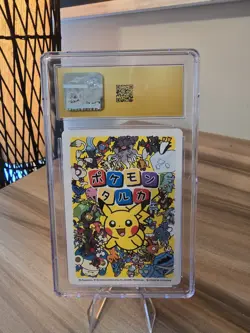 Pikachu CGC Pristine 10 Taruka Playing Cards Pokemon Japanese - Image 2