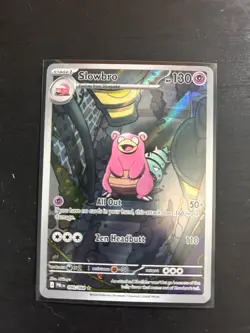 Slowbro 090/084 Pitch Black Illustration Rare Pokemon Card - Image 1