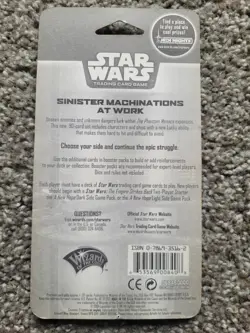 Star Wars TCG The Phantom Menace ONE pack of 11 cards sealed original (WOTC) - Image 2
