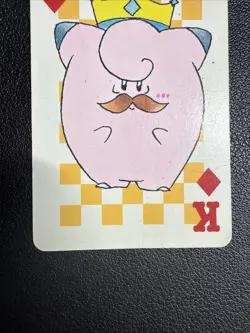 1998 POKEMON PIPIPI ADVENTURE PLAYING CARDS Clefairy King of Diamonds US SELLER - Image 4