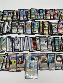 DBZ Dragon Ball Z Ccg Android Saga Near Complete Set 120 Card Lot Score CCG - Image 1