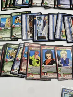 DBZ Dragon Ball Z Ccg Android Saga Near Complete Set 120 Card Lot Score CCG - Image 4