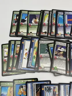 DBZ Dragon Ball Z Ccg Android Saga Near Complete Set 120 Card Lot Score CCG - Image 5