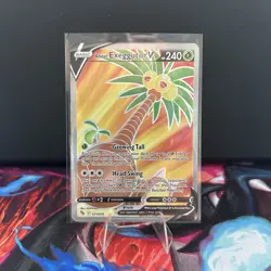 Pokemon TCG Alolan Exeggutor v Full Art Card 071/078 Pokemon Go - Image 1