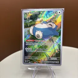 Snorlax SVP EN 051 Black Star Promo Scarlet & Violet Pokemon 151 Card - SEALED - Image 1