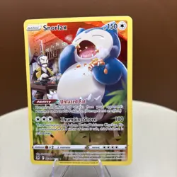 Snorlax TG10/TG30 Lost Origin Trainer Gallery NM Ultra Rare Pokemon Card - Image 1
