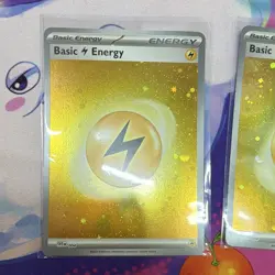 Basic Lightning Energy 004 Holo Pokemon TCG English 5-Card Lot - Image 2