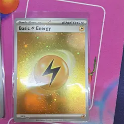 Basic Lightning Energy 004 Holo Pokemon TCG English 5-Card Lot - Image 4