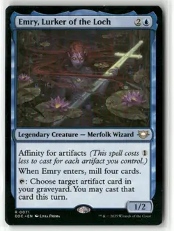 Emry, Lurker of the Loch Regular R Commander: Edge of Eternities 71 NM - Image 1