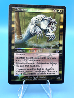 Phantom Nishoba - Judgement FOIL - Magic The Gathering MTG - Signed - Image 1