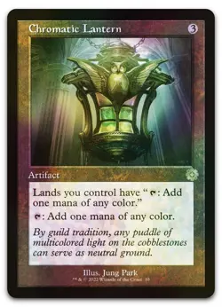 Chromatic Lantern #10 (Foil) (NM) Brothers' War BRR Magic MTG - Image 1