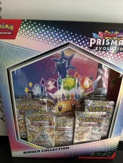 Pokemon Prismatic Evolutions Binder Collection - Image 1