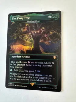 1x The Party Tree (The Great Henge) (0348) ~~ Borderless - Foil LP , English - Image 2