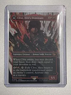 Clive, Ifrit's Dominant (0318) (Borderless) Final Fantasy Regular - Image 1