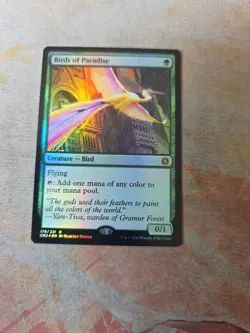 Birds Of Paradise FOIL Conspiracy Take The Crown MTG LP - Image 1