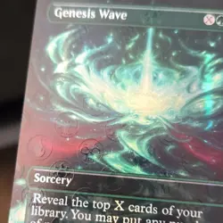 Wizards of the Coast MTG Genesis Wave Full Art Mana Foil 0396 Rare - Image 3