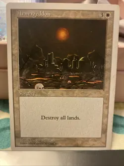 Armageddon Fourth Edition White English Magic the Gathering - Image 1
