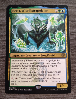 MTG Berta, Wise Extrapolator (Secrets of Strixhaven) NM - Image 1