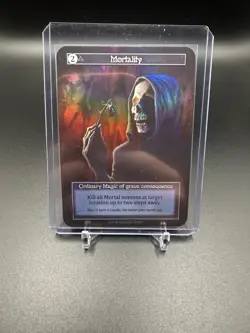 Sorcery Contested Realm ~ Alpha Ordinary Foil ~ Mortality - Image 1