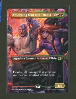 Absorbing Man and Titania (Borderless) MSC 510 R Commander: Marvel Super Heroes - Image 1