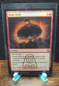 Bumi Bash MTG Avatar: The Last Airbender Foil - Image 1