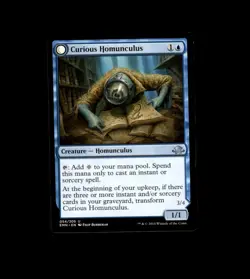 Curious Homunculus 54 Uncommon Eldritch Moon Magic: The Gathering Lightly Played - Image 1