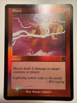 Shock Foil 6th Edition Magic The Gathering Mtg Lp - Image 2