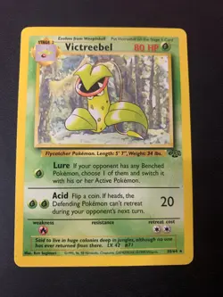 Pokemon TCG Victreebel 30/64 Jungle MP - Image 1