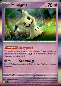 Pokemon TCG Mimigma Paldeas Schicksale 037 - Image 1