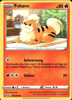 Pokemon TCG Fukano Fusions Angriff 32 - Image 1