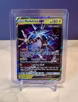 Xurkitree GX Ultra Beast 2017 Pokemon Card Promo Holo SM68 180 HP LP - Image 3